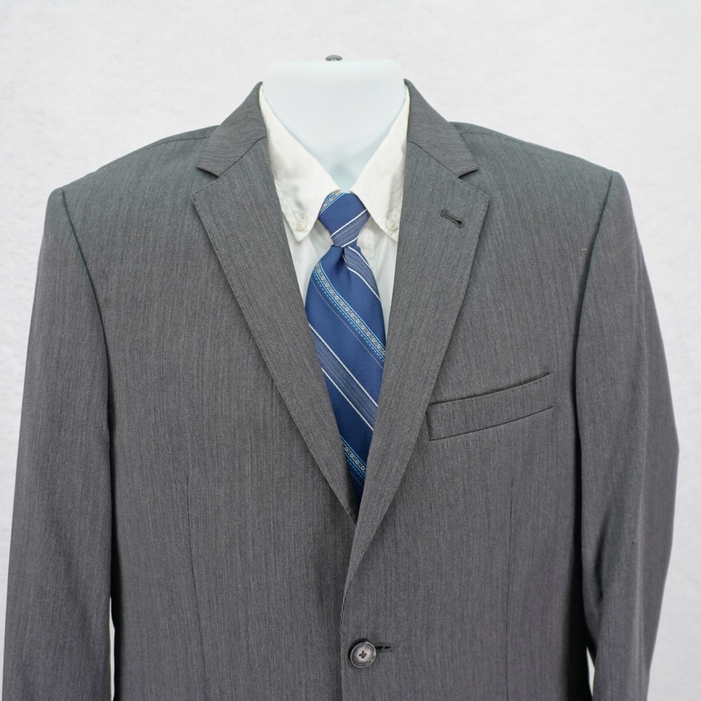 Joseph Jos A Bank Wool Gray Check Blazer 36S Tagged 38R Probaly A Slim Fit 38R‎